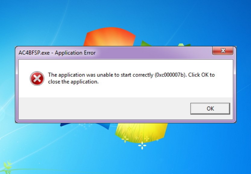 Ошибка 0xc000007b Windows 7 x64 — как поправить